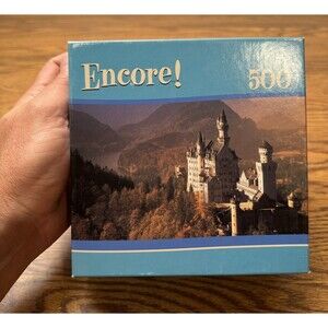 RoseArt Encore 500 Piece Puzzle Castle 10 3/4” X 18”NEW‎